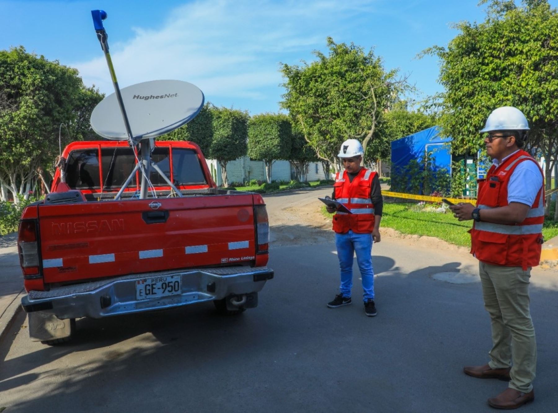 Dos equipos itinerantes del MTC llevarán internet satelital gratuito a los centros poblados de Áncash y Lambayeque afectado por las lluvias intensas. ANDINA/Difusión