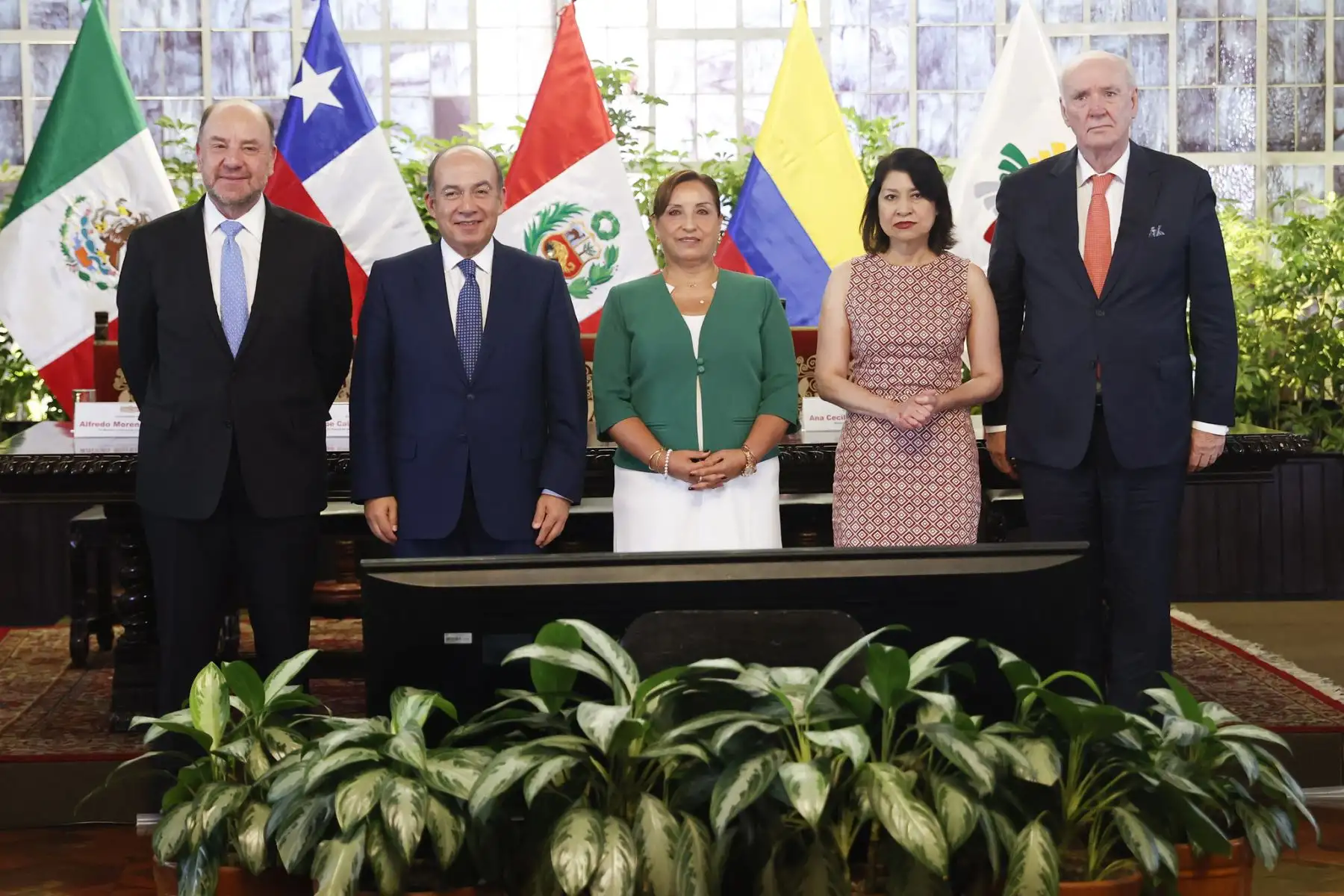 Presidenta de la república, Dina Boluarte, participó en la conmemoración del 12.° aniversario de la Alianza del Pacífico.
Foto: ANDINA/Prensa Presidencia