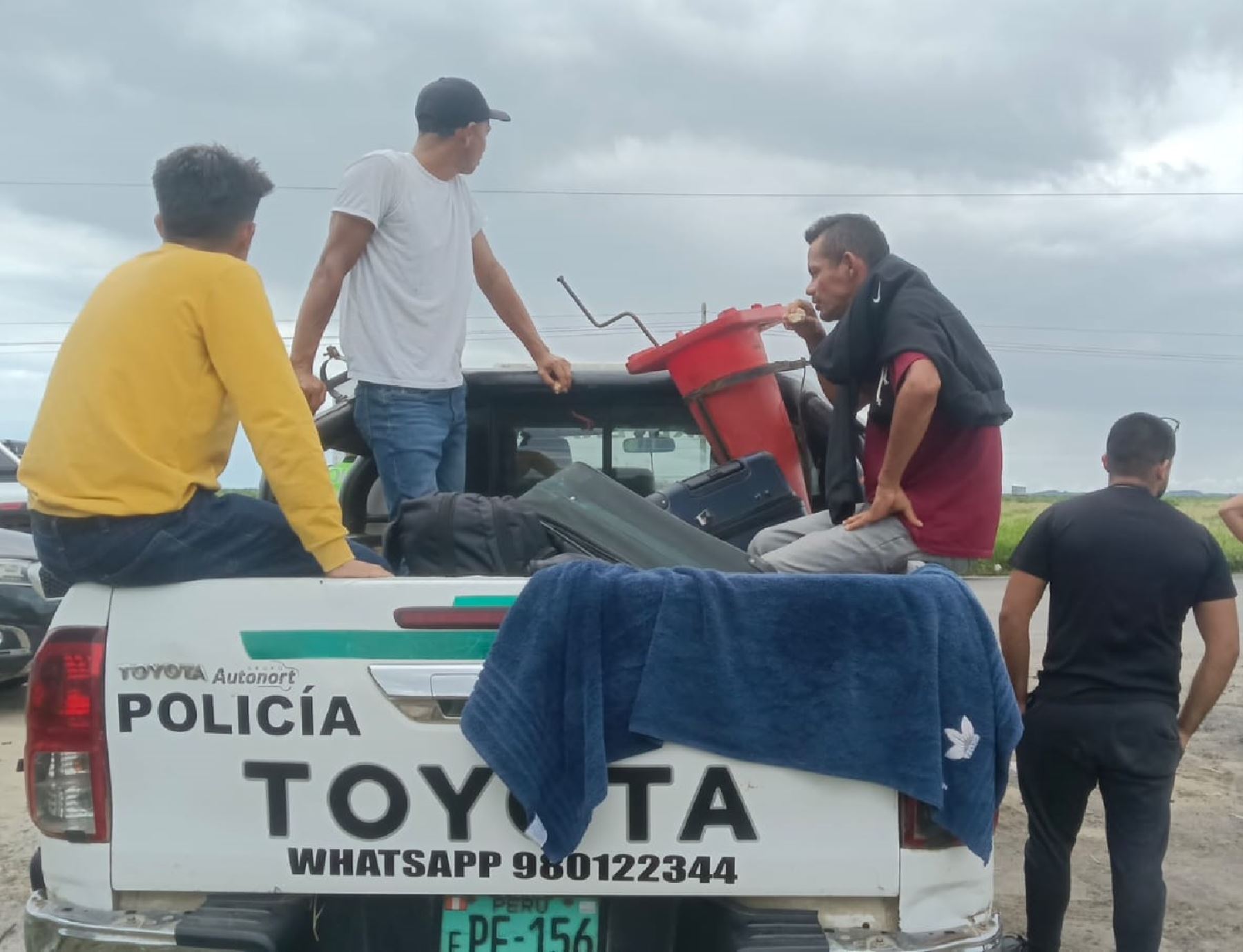 Policía Nacional refuerza seguridad en Tumbes e intervino a más de 30 ciudadanos extranjeros que ingresaron de forma ilegal al Perú. Foto: Milagros Rodríguez