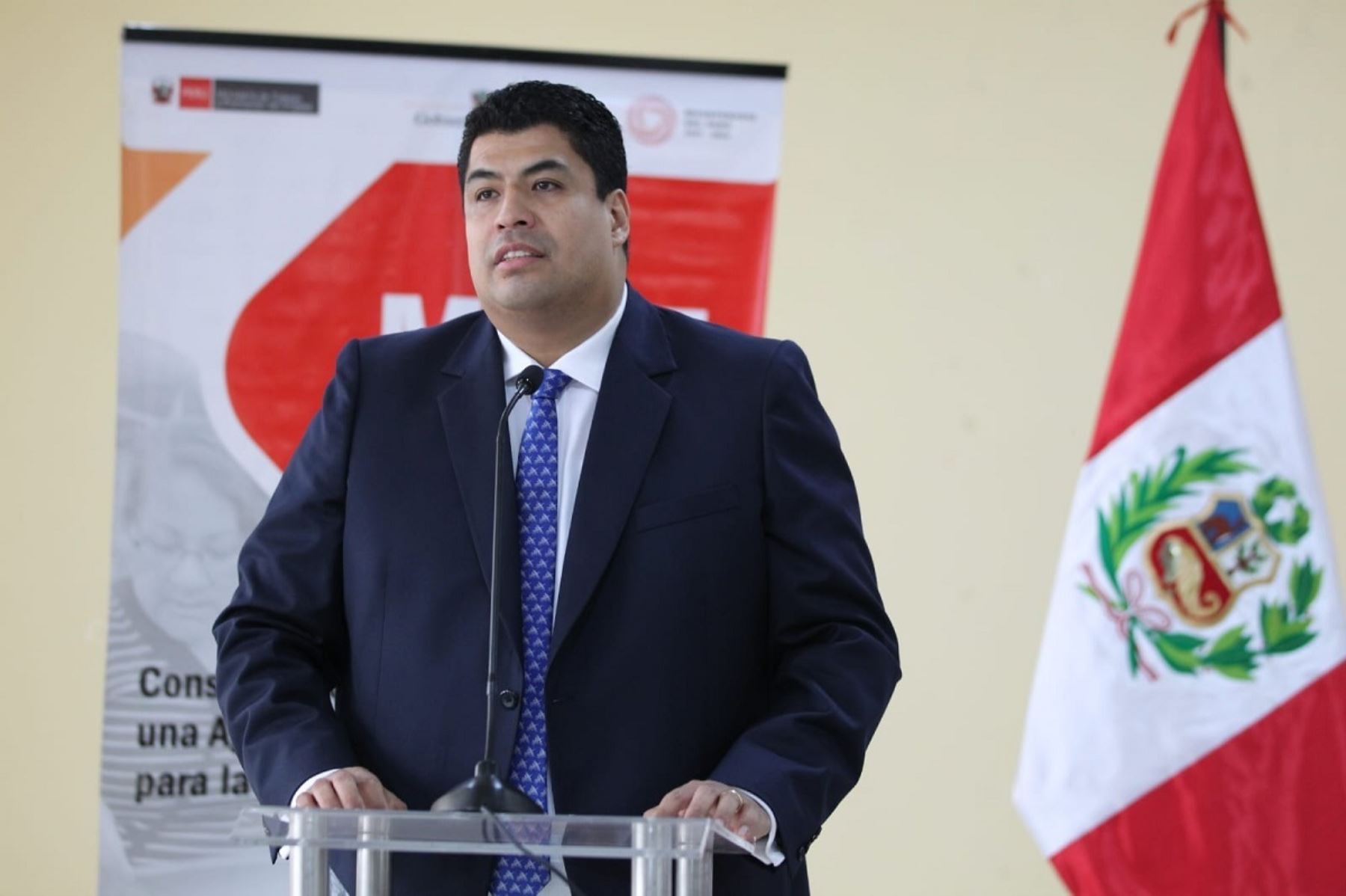 Ministro de Trabajo y Promoción del Empleo, Fernando Varela Bohórquez. Foto: Cortesía.