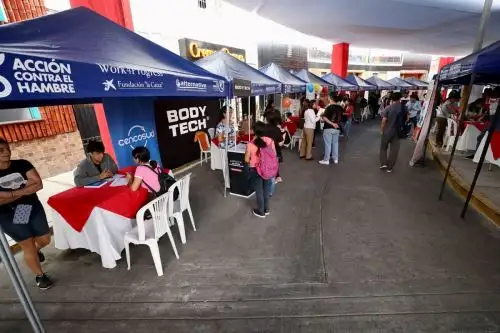 Feria del Empleo en el distrito de Breña, Lima, organizado por el MTPE. Foto: Cortesía.