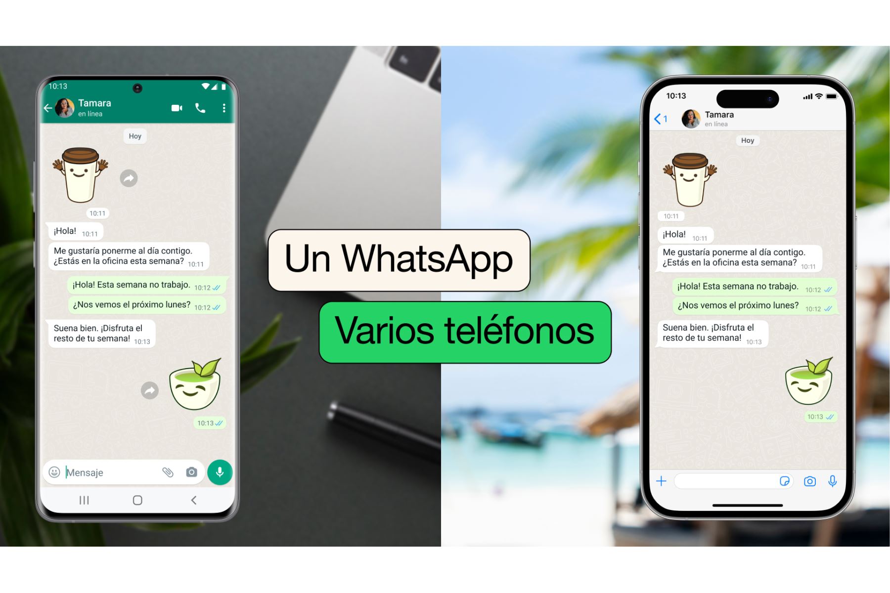 El año pasado, WhatsApp presentó una opción para que los usuarios pudieran enviar mensajes sin inconvenientes en todos sus dispositivos, con el mismo nivel de privacidad y seguridad.