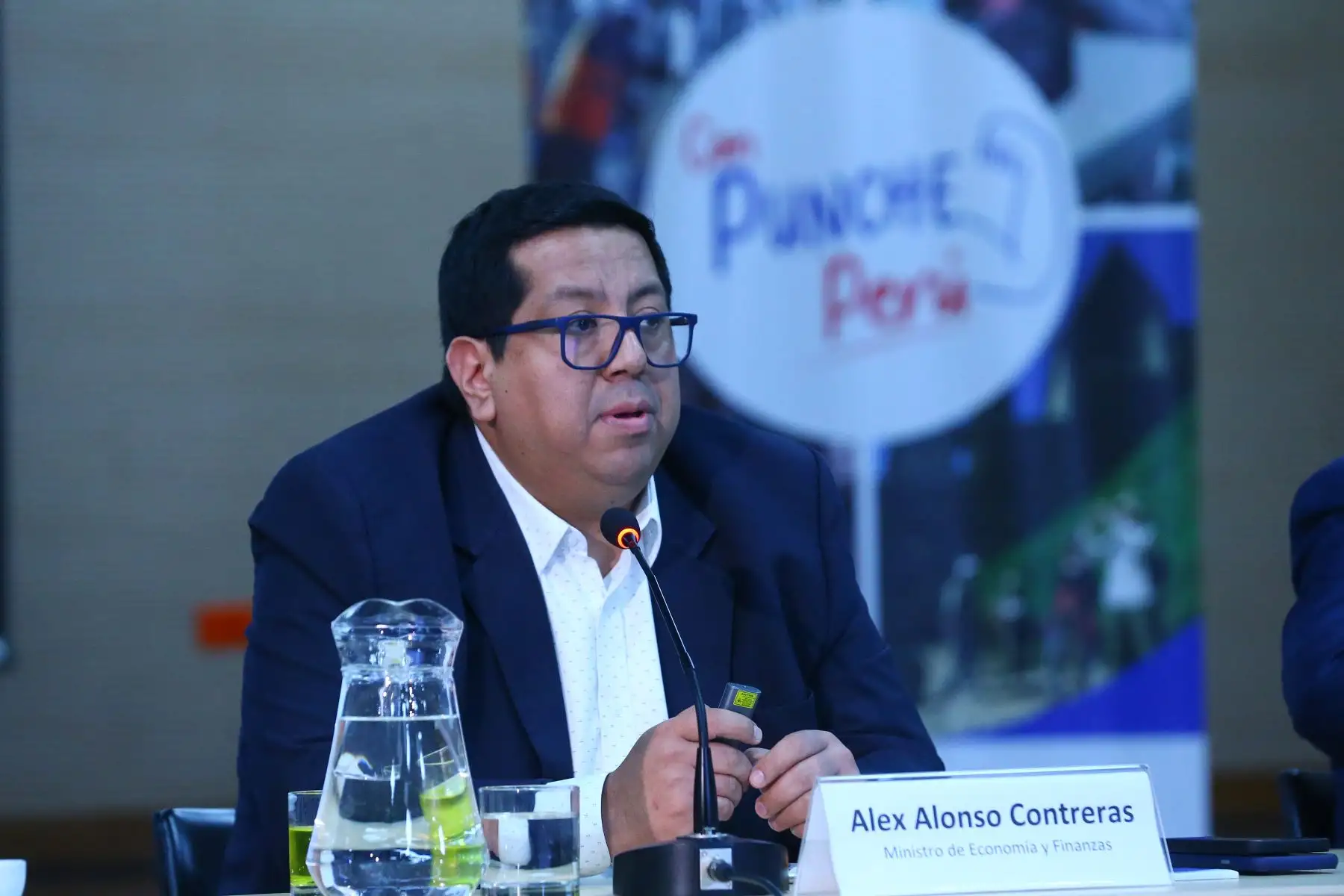 Ministro de Economía y Finanzas, Alex Contreras. ANDINA/Eddy Ramos