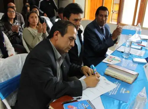 Un total de 64 municipalidades de Áncash, Lambayeque y Ucayali firmaron convenio para priorizar trabajo en favor de la primera infancia.