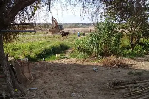El incremento del caudal del río Reque amenaza con nuevos desbordes. Foto: ANDINA/Difusión