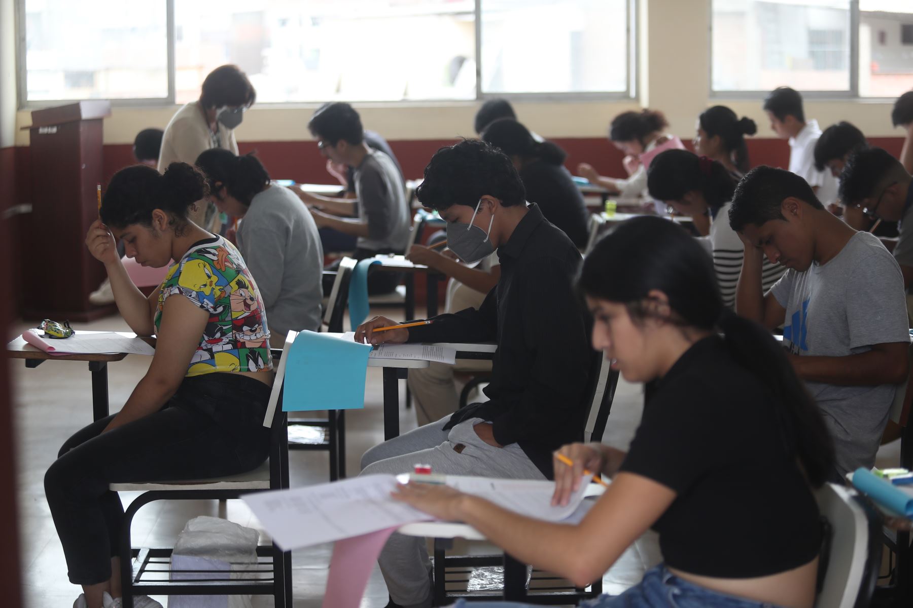 La Universidad Federico Villarreal pronto dará a conocer la fecha de su examen de admisión. Foto: ANDINA/Ricardo Cuba