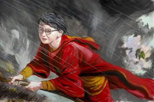 Nueva experiencia de Google Arts & Culture ofrece notas inéditas, manuscritos de los libros y las fantásticas ilustraciones de Jim Kay. Foto: Google