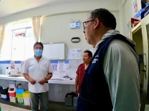 Equipo técnico del Ministerio de Salud visita dos establecimientos de salud de la provincia de Chanchamayo, en la selva de la región Junín, para destrabar proyectos de inversión en salud. ANDINA/Difusión