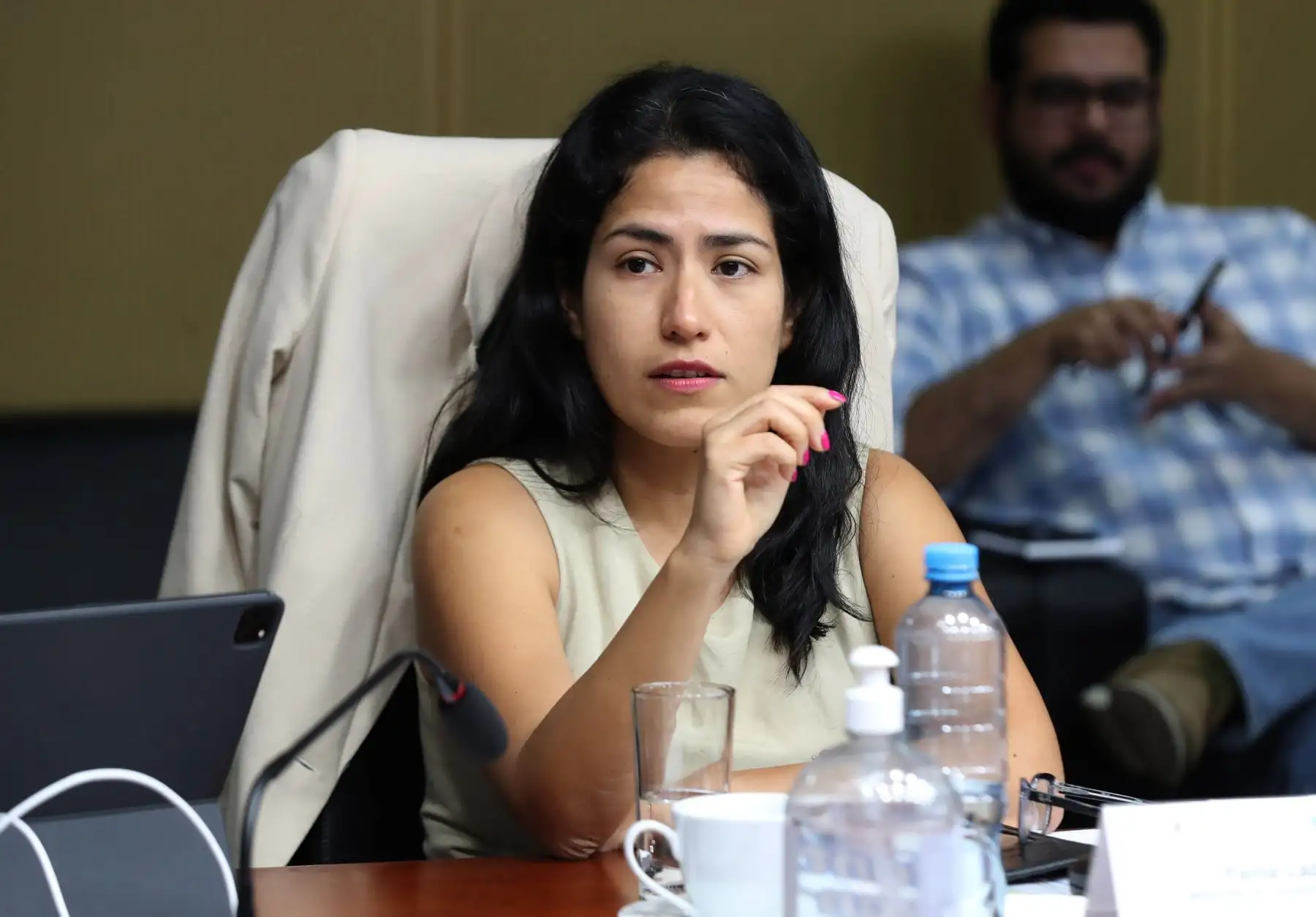 Reunión fuerza de tarea ministerial para la emergencia en el norte COEN Chorrillos. Foto:Difusión