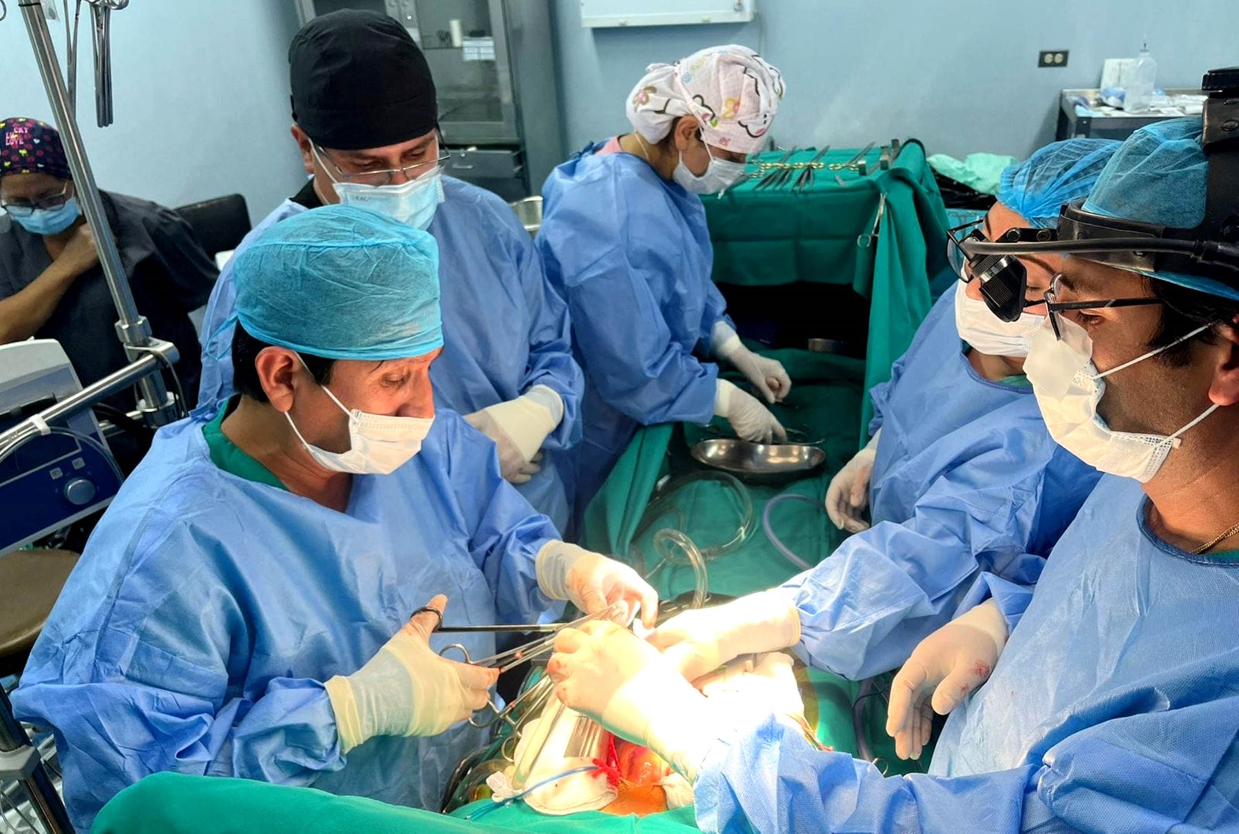 El Hospital Regional de Cajamarca retoma las cirugías cardiovasculares que se encontraban suspendidas a consecuencia de la emergencia sanitaria por la pandemia de covid-19. ANDINA/Difusión