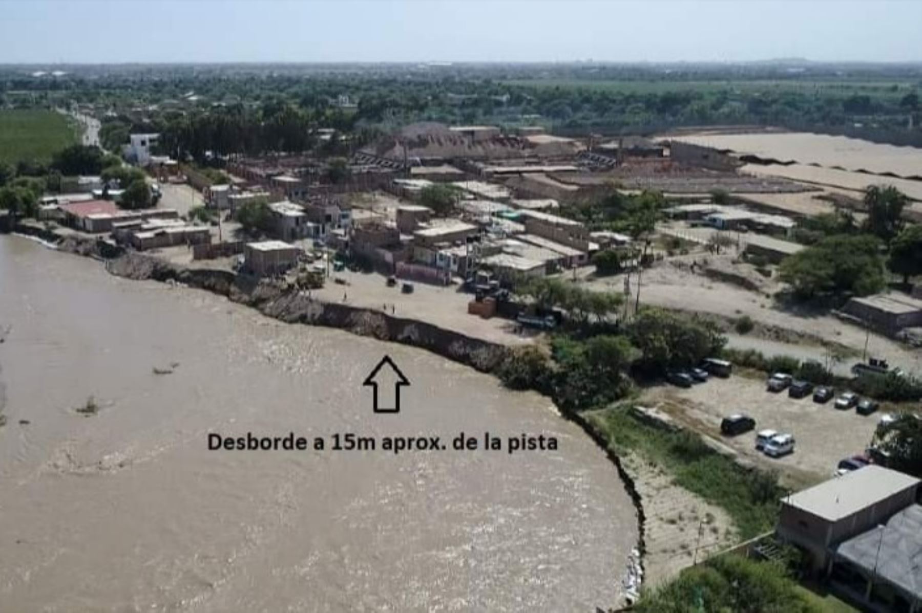 Las riberas del río Reque, en el sector Callanca, serán reforzadas con piedra, informó el Gore Lambayeque.