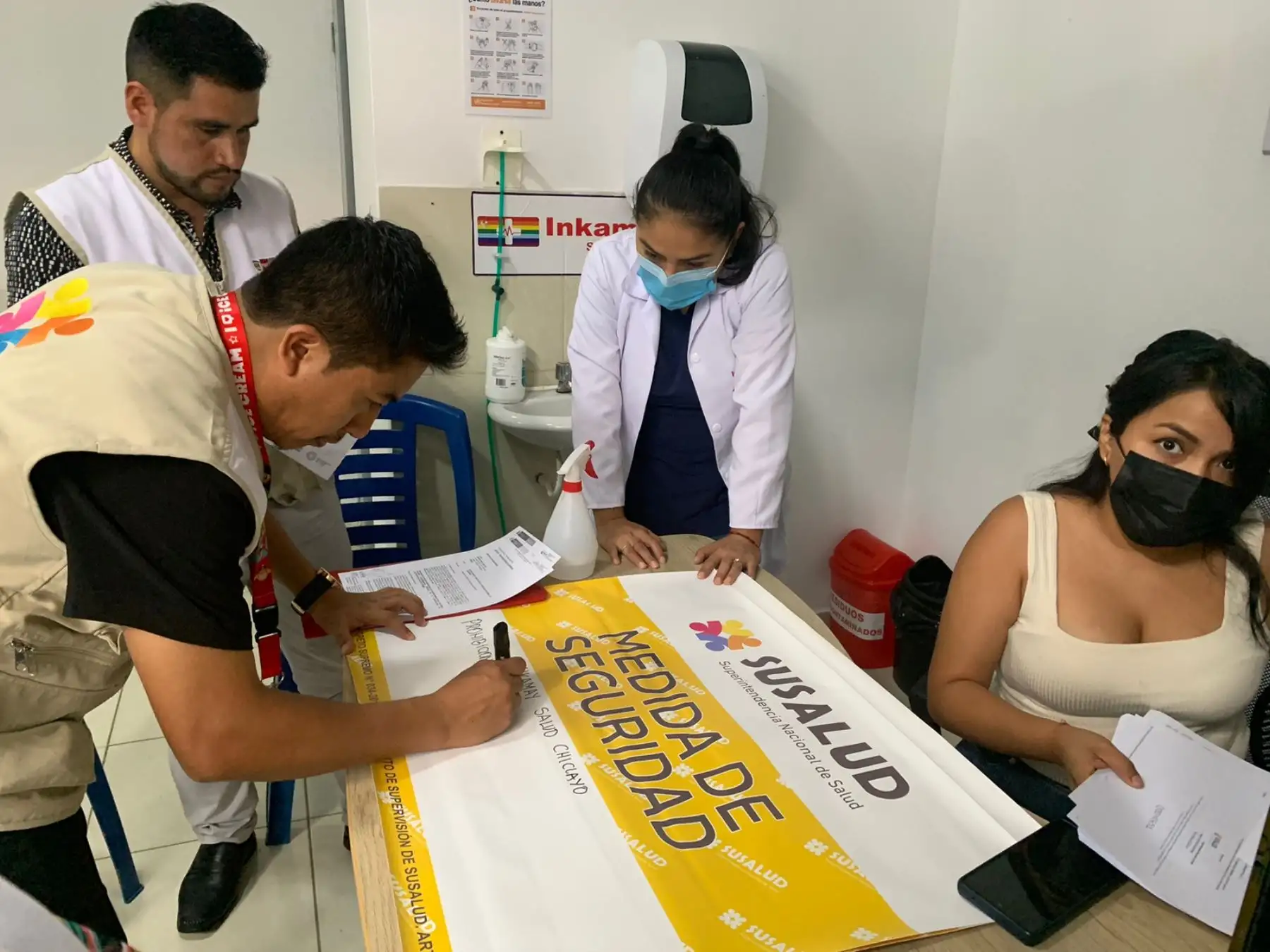 En el primer trimestre de este año, Susalud impuso seis sanciones a instituciones prestadoras de servicios de salud (IPRESS). ANDINA/Susalud.