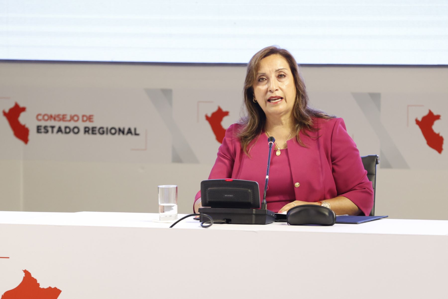 Dina Boluarte, presidenta de la República. ANDINA/Difusión