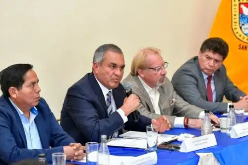 Mininter y Mancomunidad de alcaldes de Lima Este se reúnen por la seguridad ciudadana. Foto: ANDINA/Difusión.