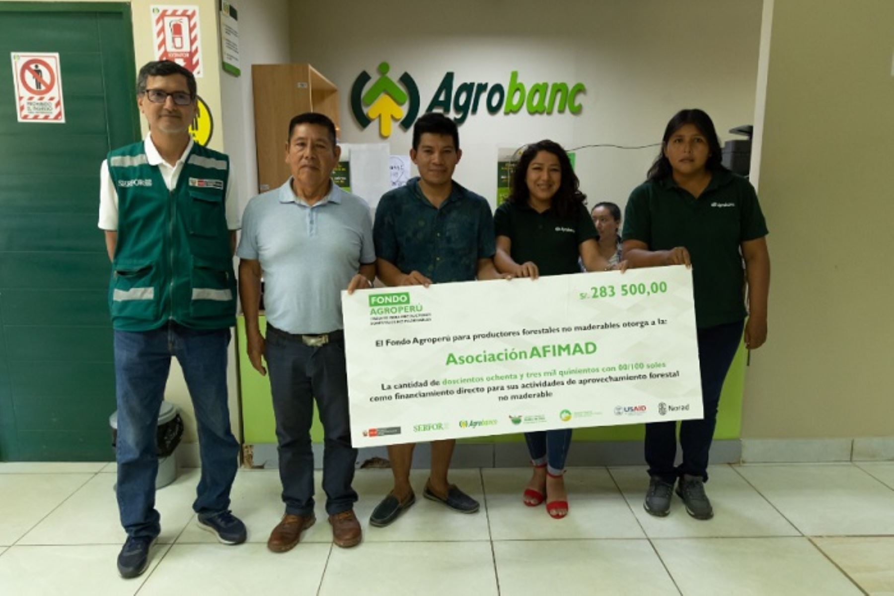 La asociación de Recolectores Orgánicos de la Nuez Amazónica del Perú (Ronap) también accedió a segundo financiamiento, tras finalizar exitosamente con primer crédito.