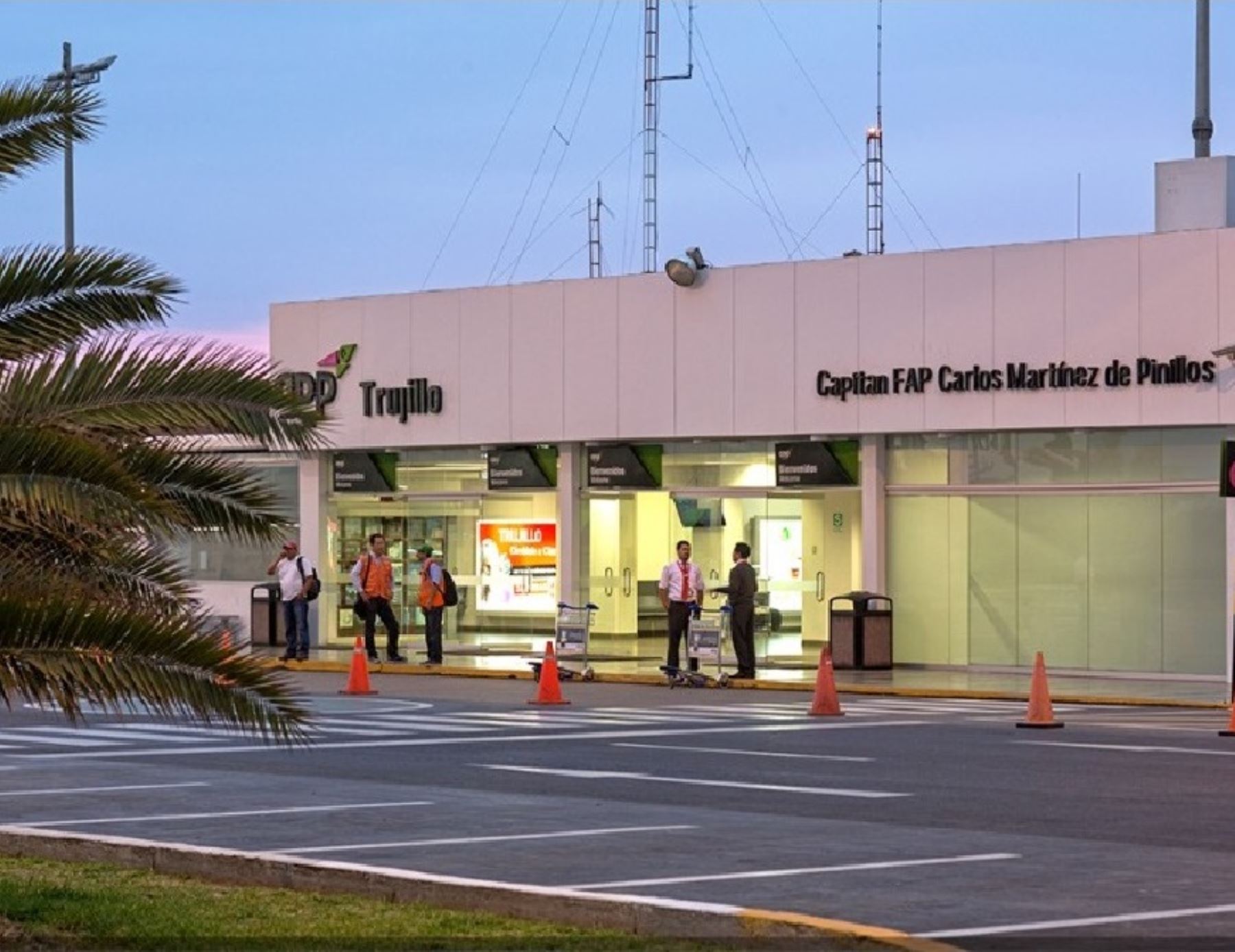 Más de 150,000 pasajeros se movilizaron por el aeropuerto Carlos Martínez de Pinillos de la ciudad de Trujillo durante el primer bimestre de 2023. ANDINA/Difusión