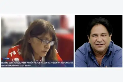 La corte del Callao dicta 9 meses de prisión preventiva contra Jean Preciado Morales y César Adonis Caminiti Torres por el presunto delito contra la vida, el cuerpo y la salud-homicidio culposo y lesiones culposas en agravio de Luis Miranda Rodríguez y 14 tripulantes. Foto: Corte del Callao