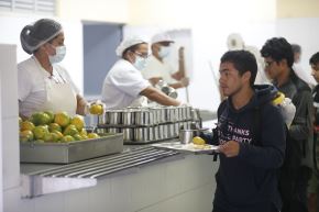 Jueza ordenó implementar opción vegana como alternativa en el comedor universitario. Foto: ANDINA/Daniel Bracamonte