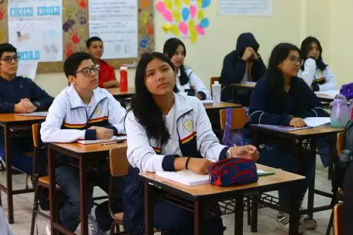 Los estudiantes rindieron el pasado 18 de febrero la primera fase de evaluación de manera presencial y descentralizada en las 79 sedes asignadas. Foto: ANDINA/Eddy Ramos