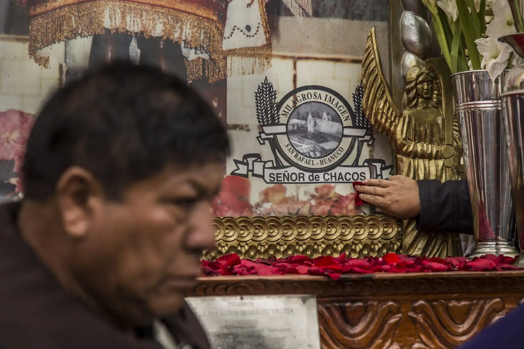 Al tercer día, se celebra la santa misa, para dar paso a la procesión del Señor de Chacos por los alrededores de la ciudad entre cantos, oraciones y peticiones.
Foto: Cortesía Nadia Rain