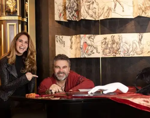 Lucero y Mujares juntos en Lima.