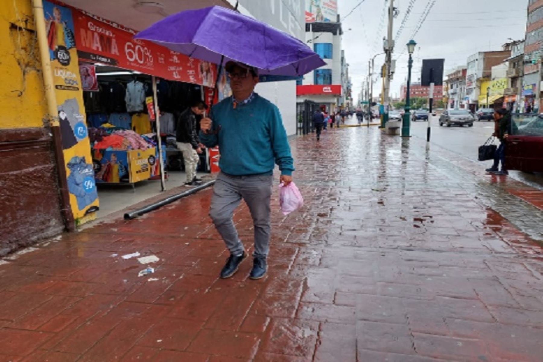 La última lluvia en Huancayo duró más de 12 horas y lo mismo ocurrió en Chupaca, Tarma y La Oroya.