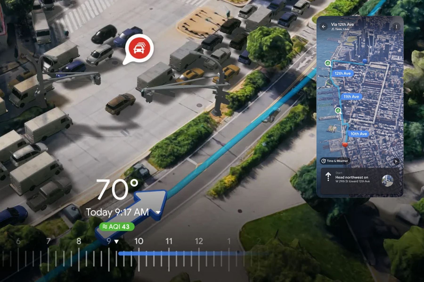 Google lanzó la Vista inmersiva para rutas lo que permitirá visualizar cada segmento de un trayecto antes de ir.