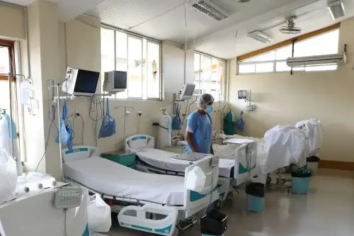 En el Hospital Santa Rosa de Puerto Maldonado ha disminuido el número de pacientes internados por el dengue. Foto: ANDINA/Minsa