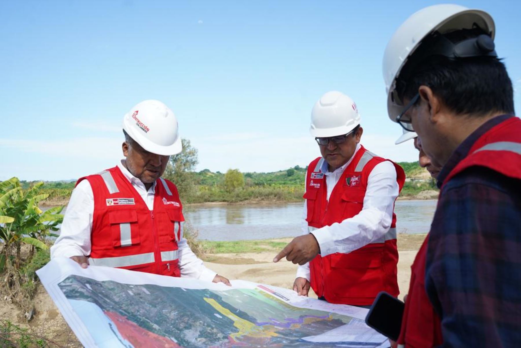 La solución integral del río Tumbes se iniciará con la ejecución de obras en la quebrada Cabuyal. Foto: ANDINA/ARRC