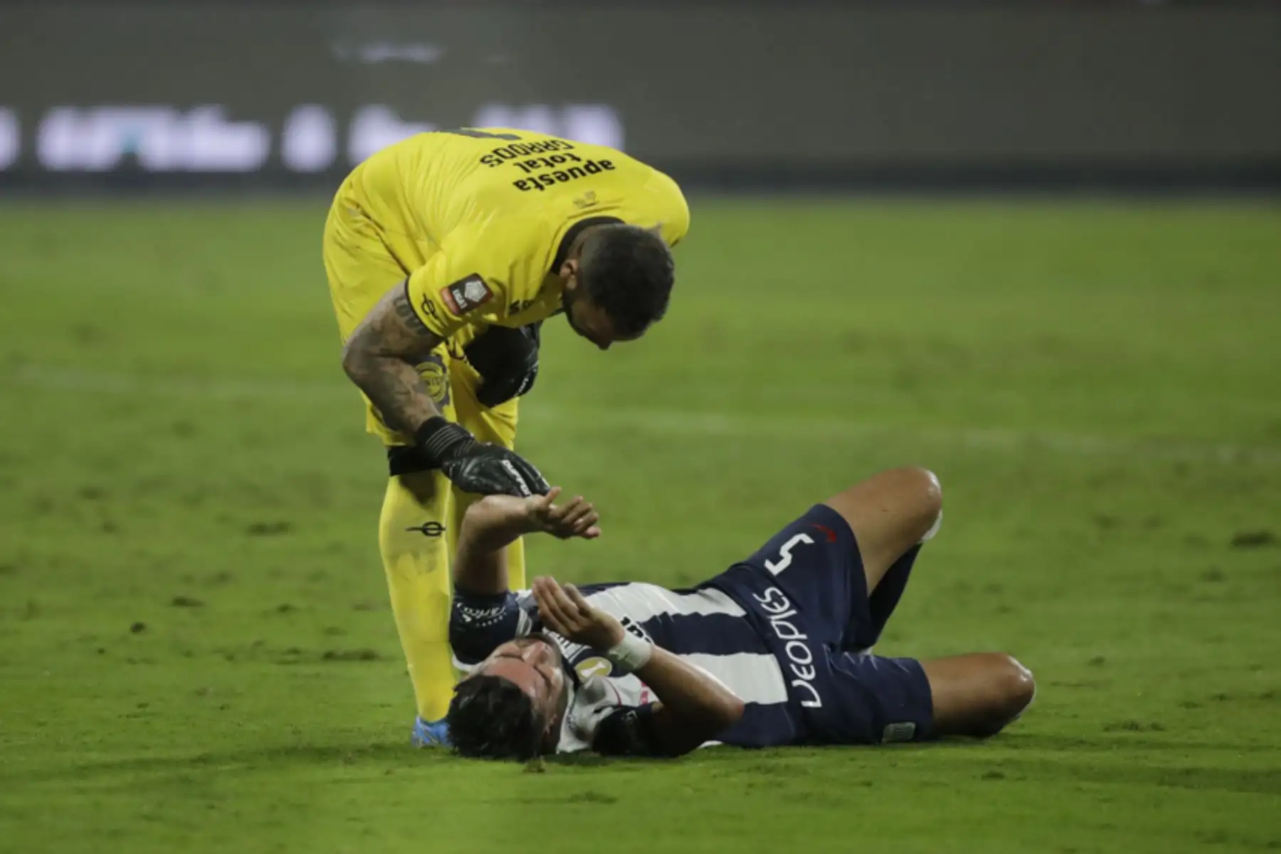 Alianza Lima derrotó por dos goles a cero a la César Vallejo con goles de Bryan Reyna y Aldair Rodríguez por la Liga 1.

Foto: ANDINA/Juan Carlos Guzmán
