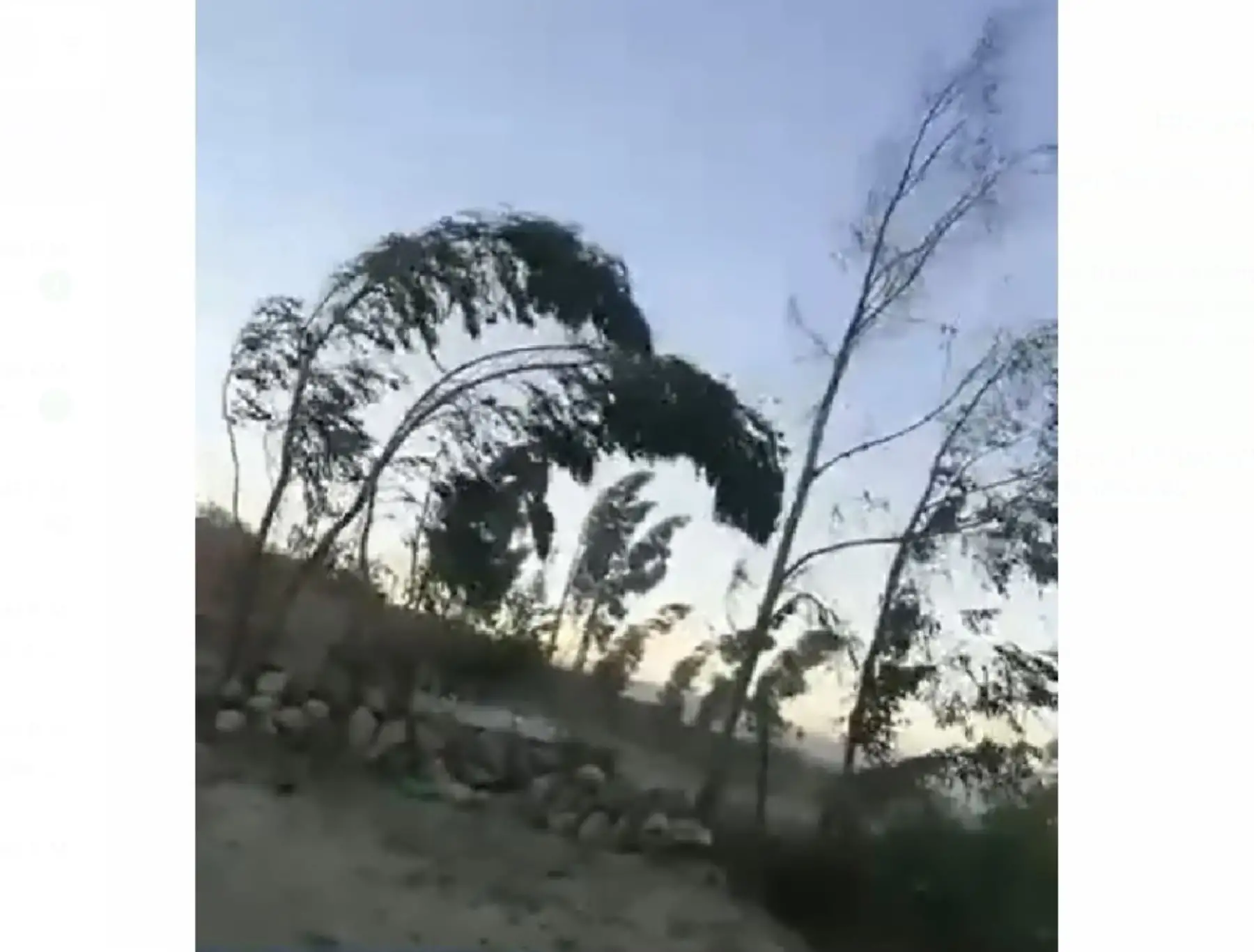 Vientos superiores a los 35 kilómetros por hora causa alarma en la población de Arequipa. ANDINA/Difusión
