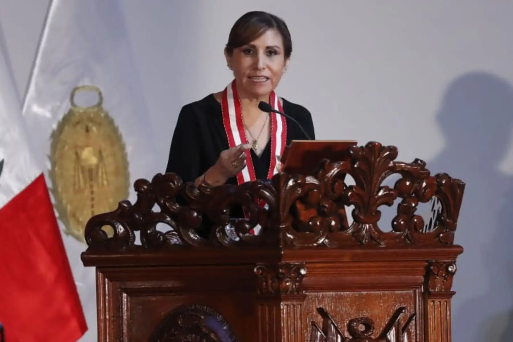 Fiscal de la Nación, Patricia Benavides. ANDINA/Daniel Bracamonte
