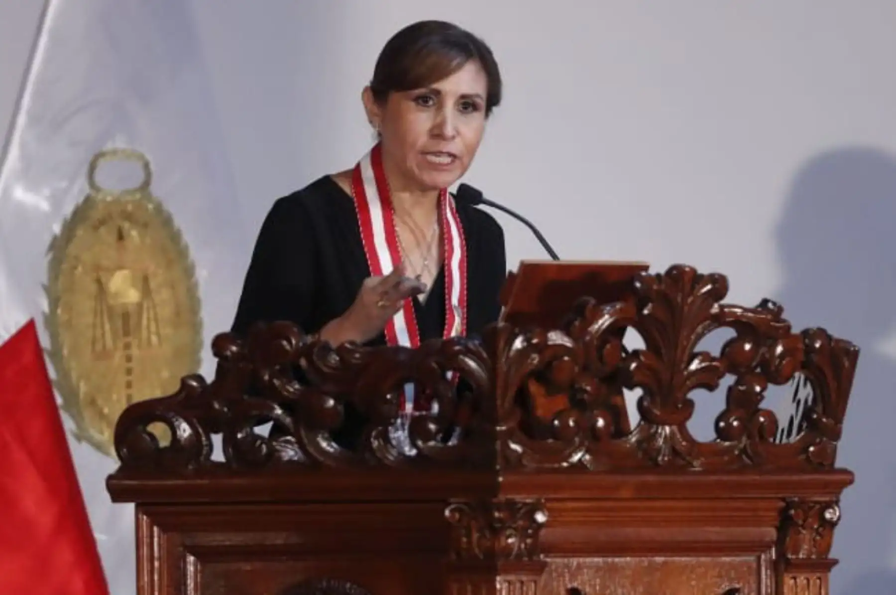 Patricia Benavides, fiscal de la Nación. ANDINA/Daniel Bracamonte