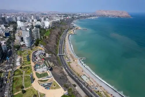 Vista panorámica de la ciudad de Lima. ANDINA/Daniel Bracamonte