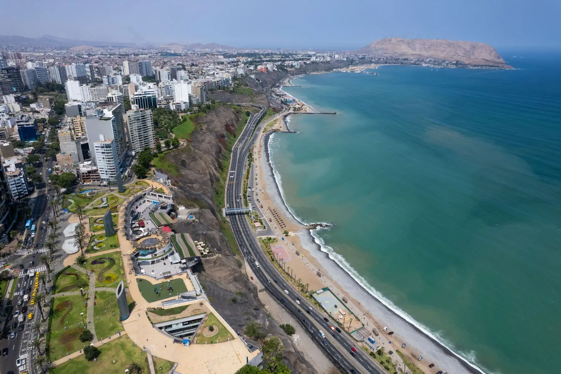 Vista panorámica de la ciudad de Lima. ANDINA/Daniel Bracamonte