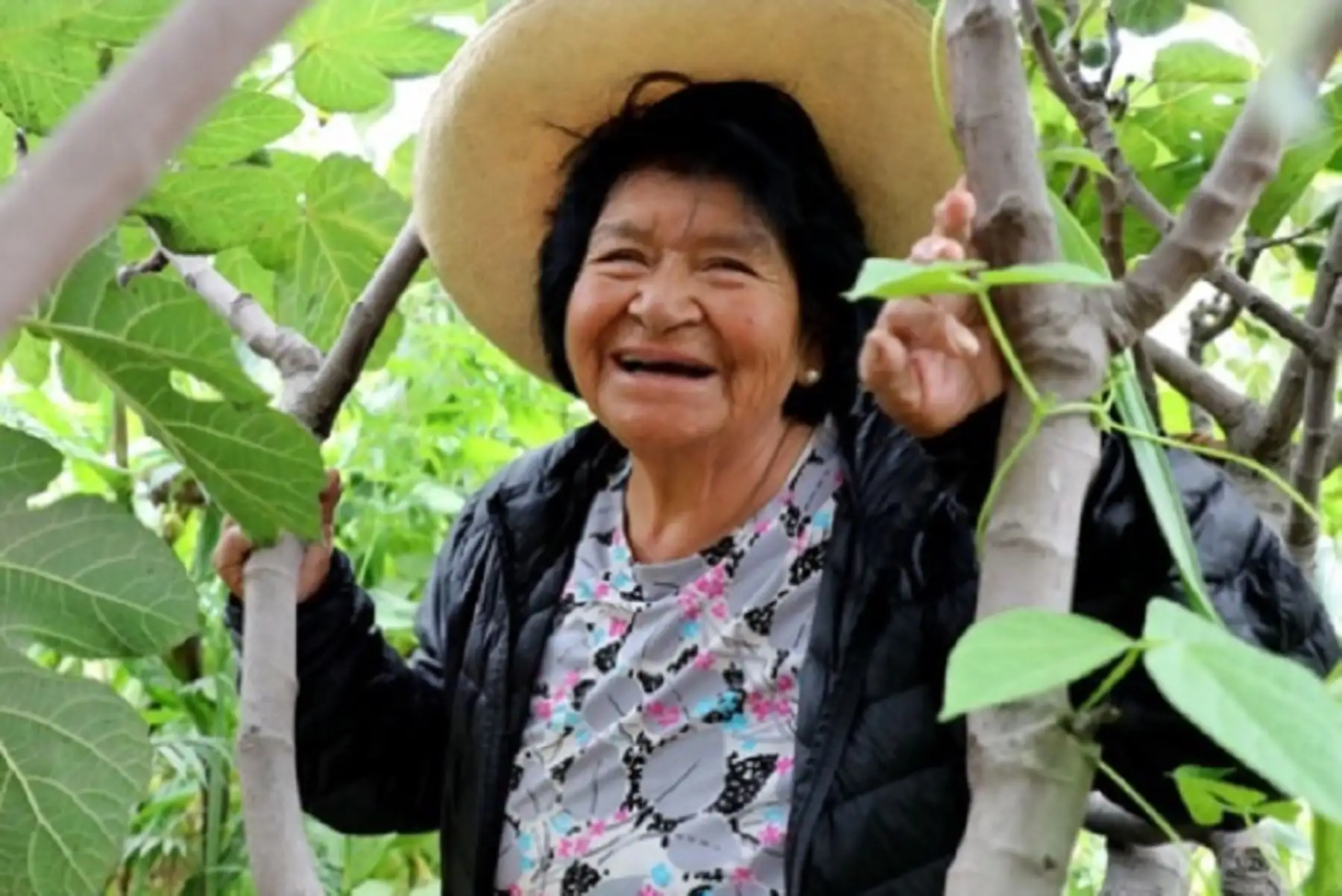Juana Antonia Condori Quispe, usuaria de Pensión 65 y madre ejemplar.