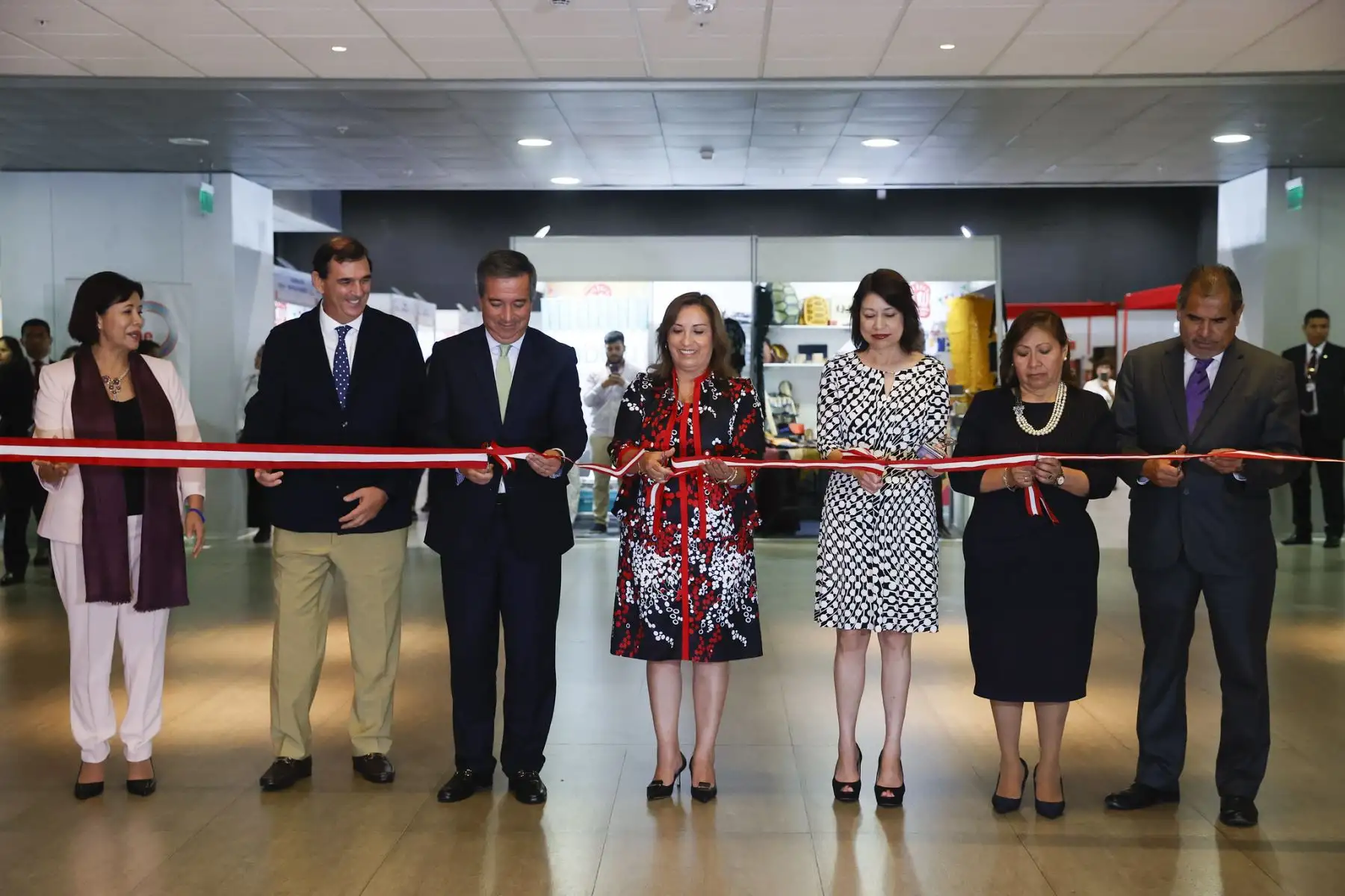 Presidenta Dina Boluarte inaugura la Semana de la Mype “Unidos ganamos todos”. Foto: ANDINA/Prensa Presidencia