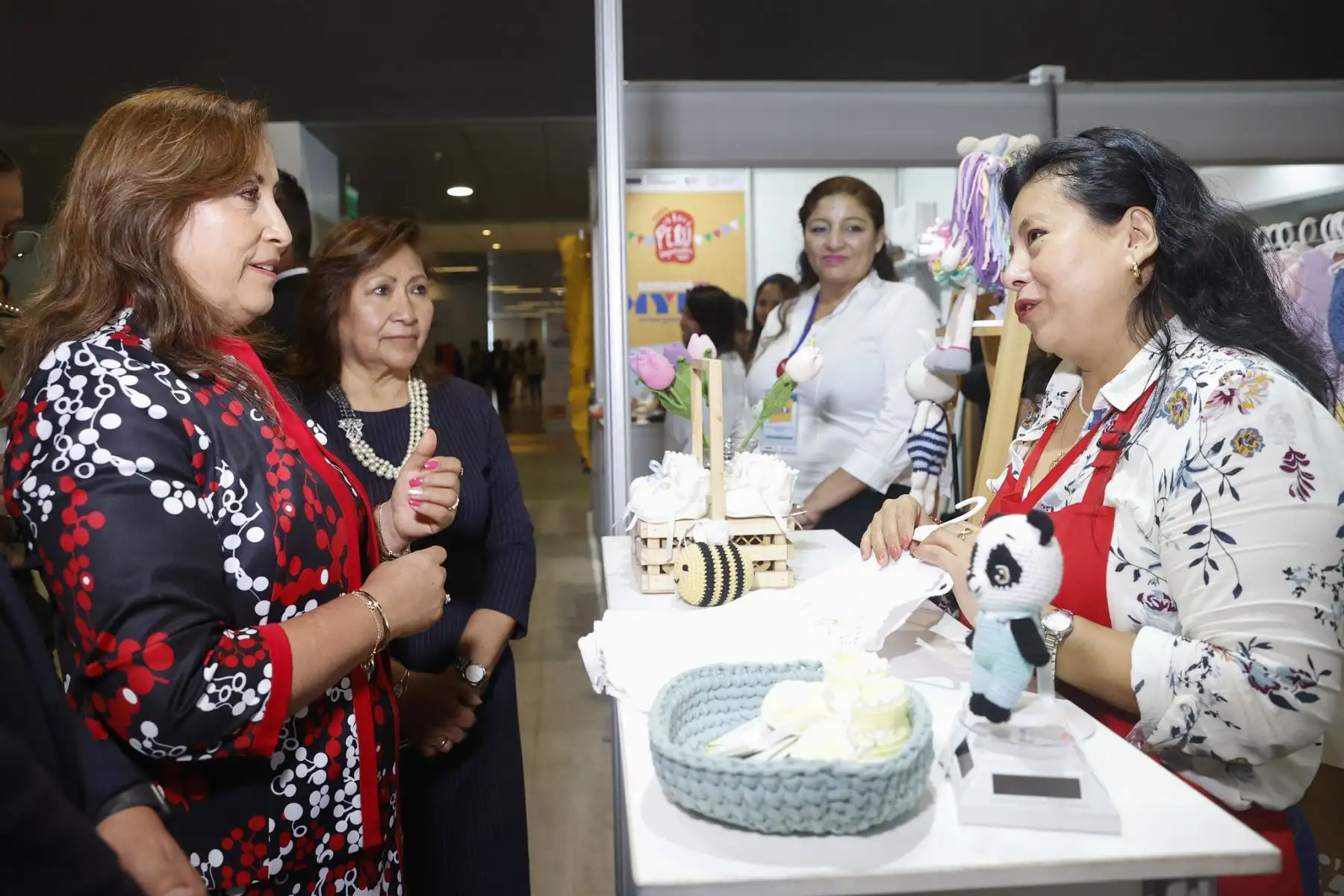 Presidenta Dina Boluarte inaugura la Semana de la Mype “Unidos ganamos todos” Foto: ANDINA/Prensa Presidencia