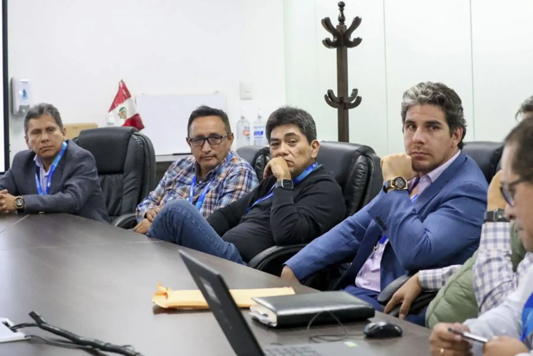 El nuevo presidente del Consejo Directivo de la Autoridad de Transporte Urbano (ATU) para Lima y Callao, José Aguilar Reátegui ofreció declaraciones a la prensa; luego de sostener reunión con los representantes de los corredores.
Foto: ANDINA/ATU
