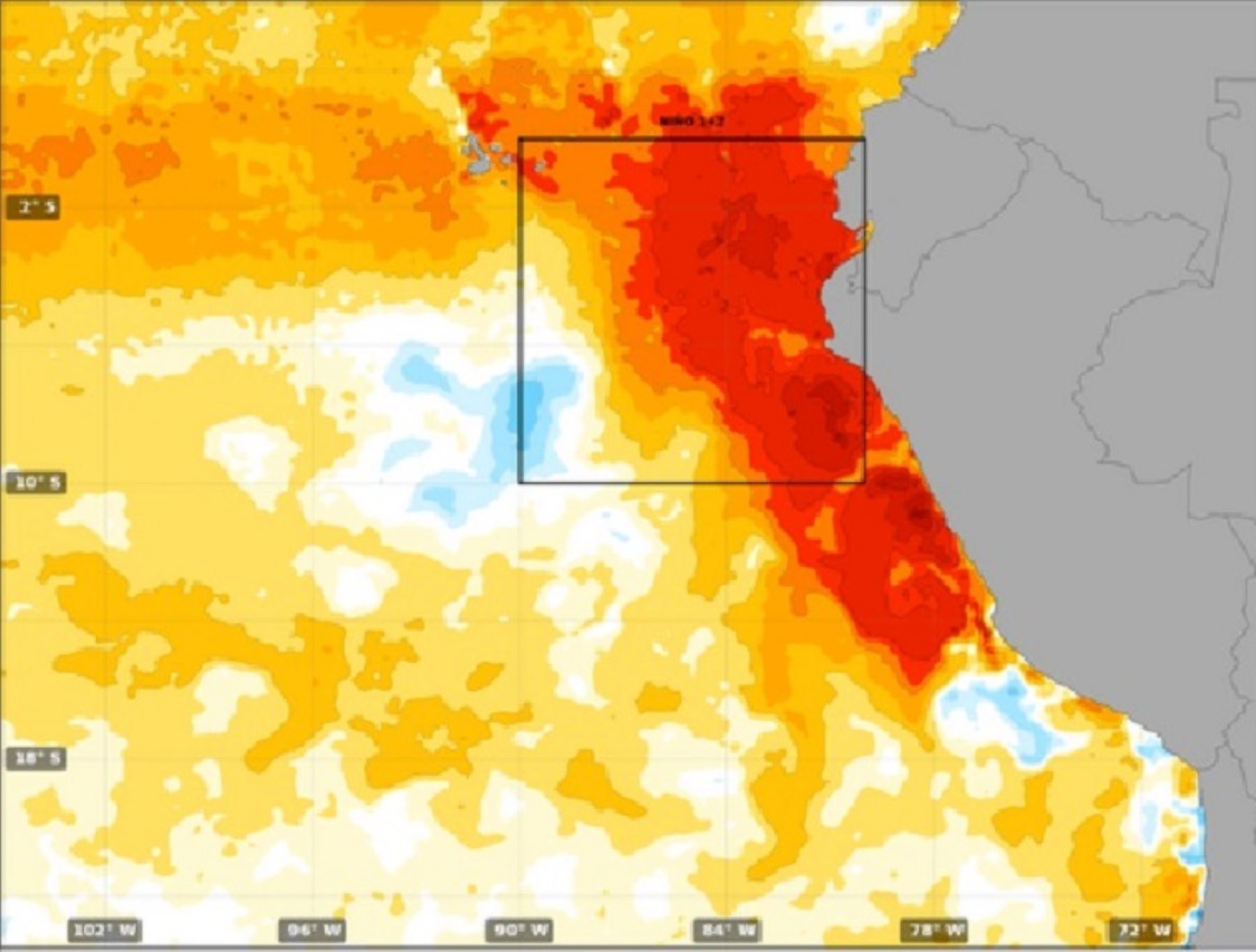Enfen y Senamhi confirman que el evento El Niño costero se presentará hasta octubre y causará una mayor temperatura en la Costa. ANDINA/Difusión
