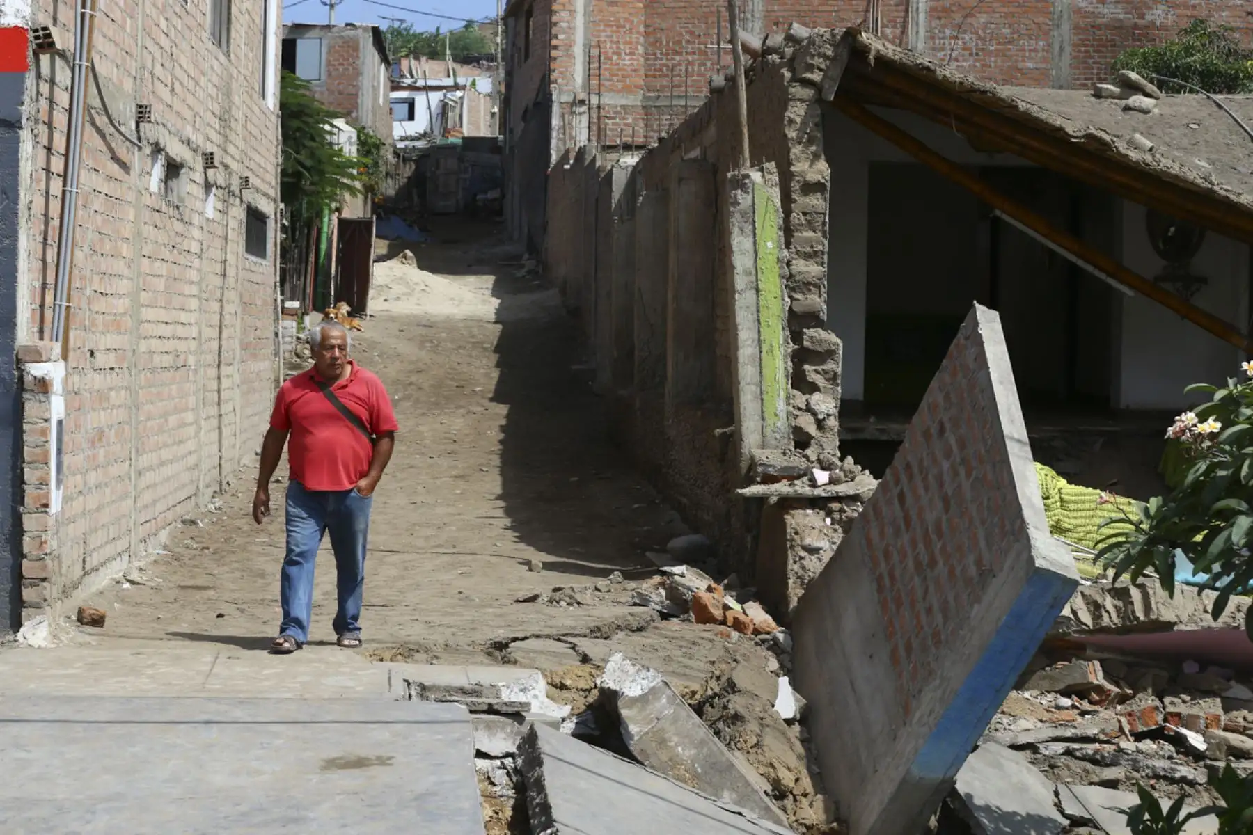 ANDINA/Eddy Ramos. Hundimiento en Chancay se debería a vacíos en terrenos que datan de millones de años