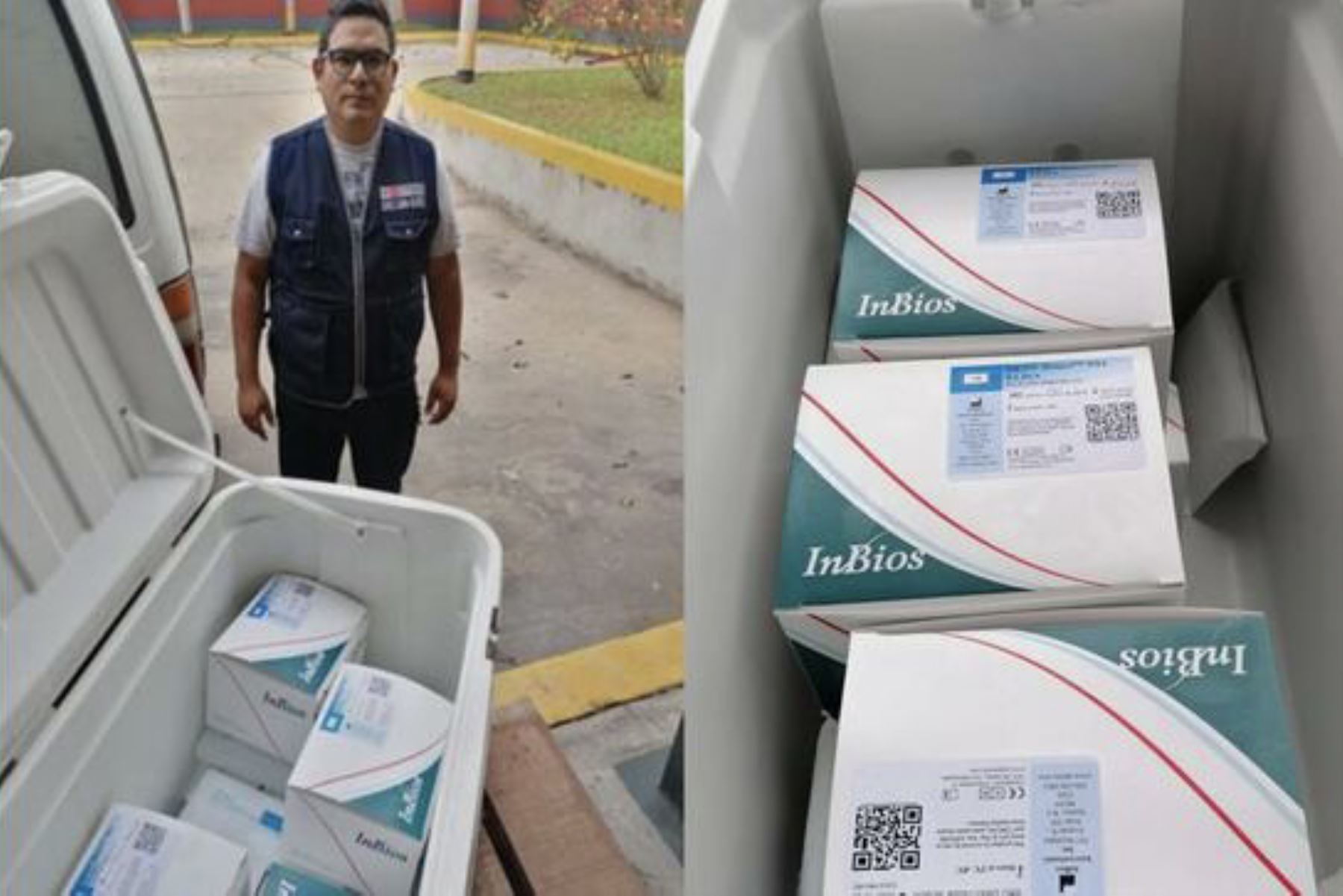 La donación de kits, por parte de la Organización Panamericana de la Salud (OPS), se entregó a las Direcciones de Redes Integradas de Salud (Diris) de Lima Norte, Centro, Sur y Este. Foto: ANDINA/Difusión