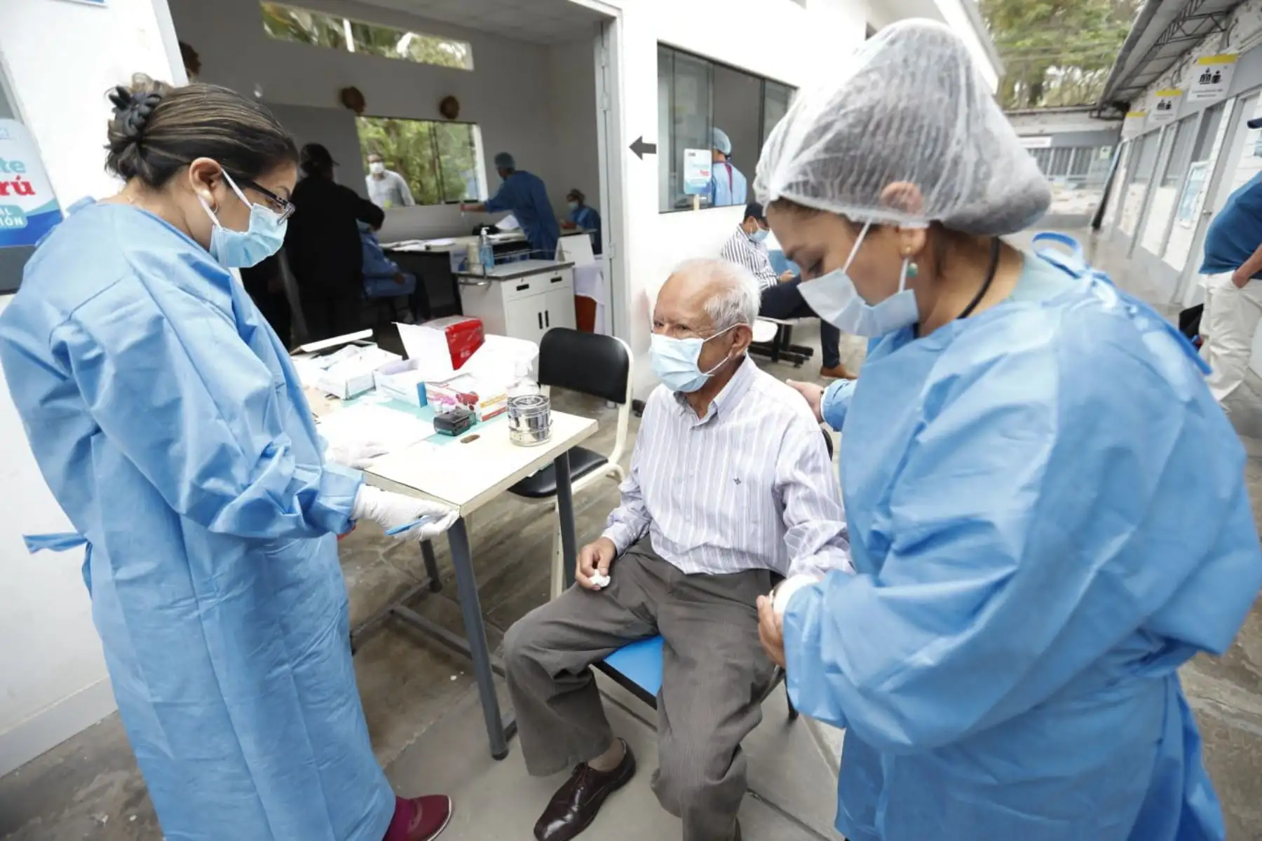 El Ministerio de Salud continúa desarrollando la Semana Nacional de la Prevención "Chequéate Perú" en todos los centros del primer nivel de atención. Foto: ANDINA/ Daniel Bracamonte