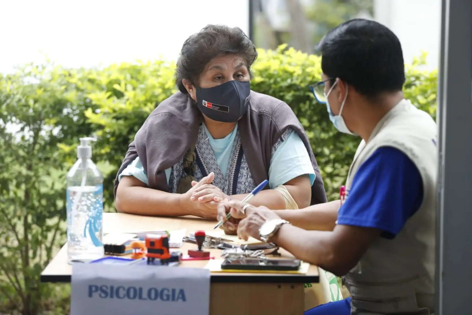 El Ministerio de Salud continúa desarrollando la Semana Nacional de la Prevención "Chequéate Perú" en todos los centros del primer nivel de atención. Foto: ANDINA/ Daniel Bracamonte