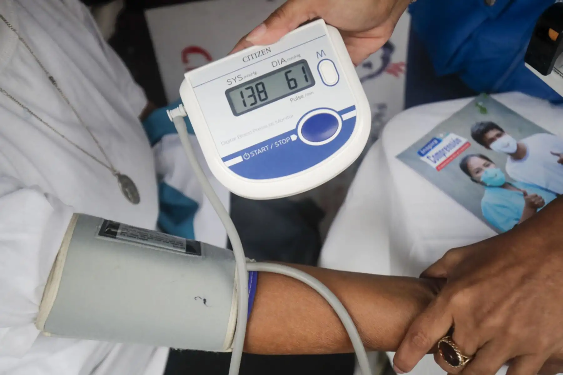 Uno de cada cuatro peruanos sufre de hipertensión o alguna enfermedad cardiovascular. Foto:ANDINA/Juan Carlos Guzmán