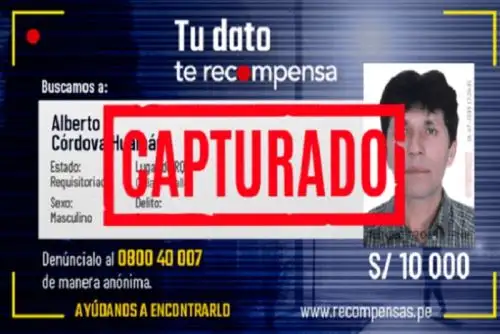 El sujeto fue detenido cuando se encontraba en las inmediaciones del caserío Las Lomas de Yamango, en la provincia de Morropón.