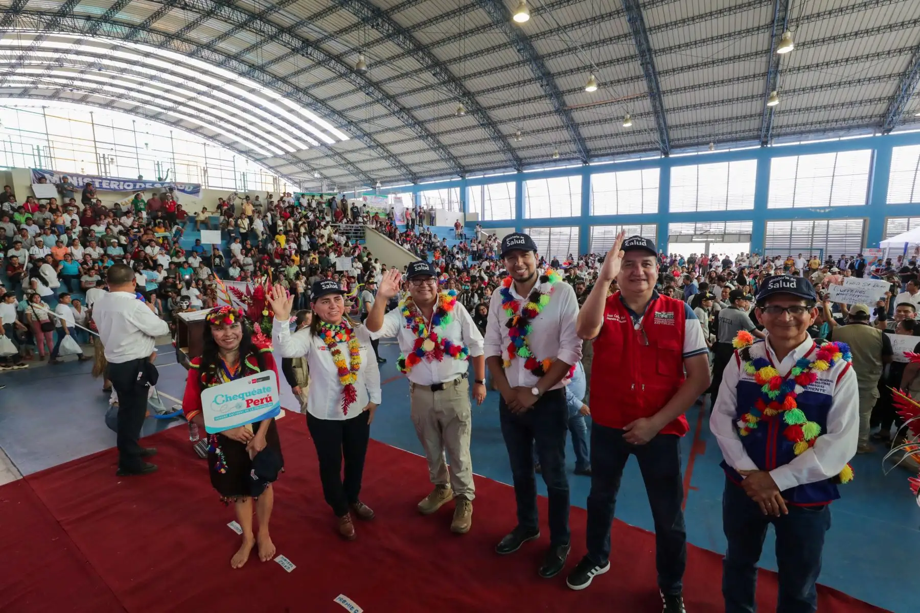 El presidente del Consejo de Ministros, Alberto Otárola, anunció la mejora de puestos de salud para la ciudad de Yurimaguas (Loreto). Foto:ANDINA/ PCM