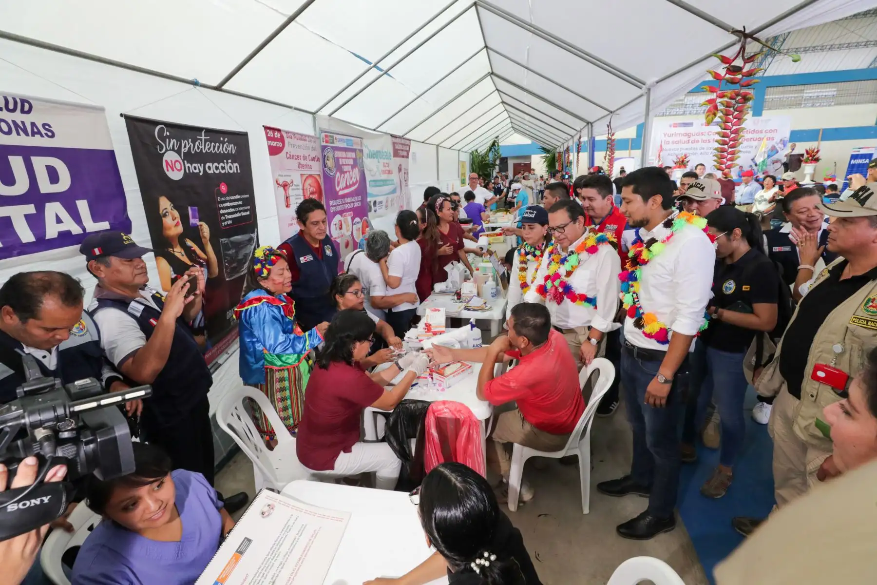 El presidente del Consejo de Ministros, Alberto Otárola, anunció la mejora de puestos de salud para la ciudad de Yurimaguas (Loreto). Foto:ANDINA/ PCM