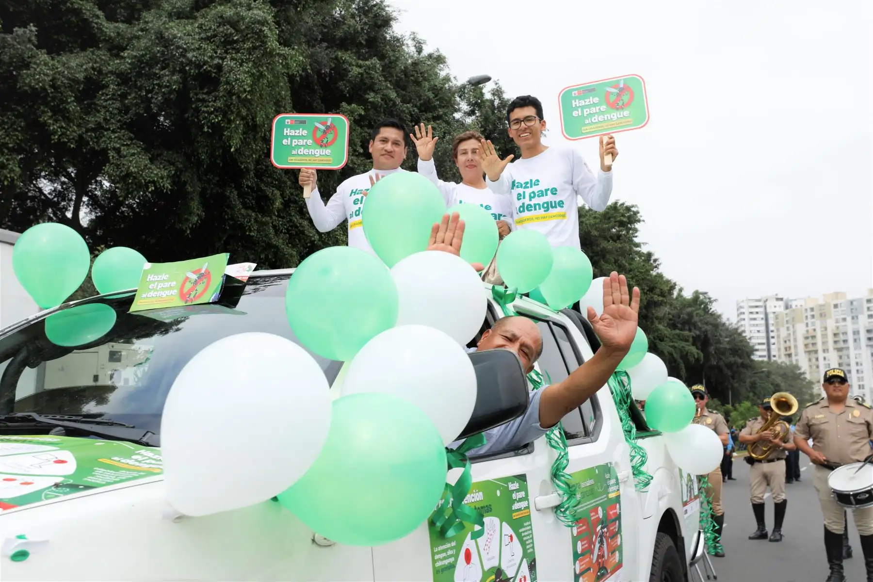 Con la participación de las autoridades del Instituto Nacional de Salud, se realizó desde el Campo de Marte de Jesús María el gran corso por la salud, iniciativa que busca sensibilizar a la población, sobre la importancia de cuidar la salud y evitar que las personas, puedan desarrollar enfermedades que pueden evitarse con un diagnóstico oportuno.
Foto: ANDINA/Difusión