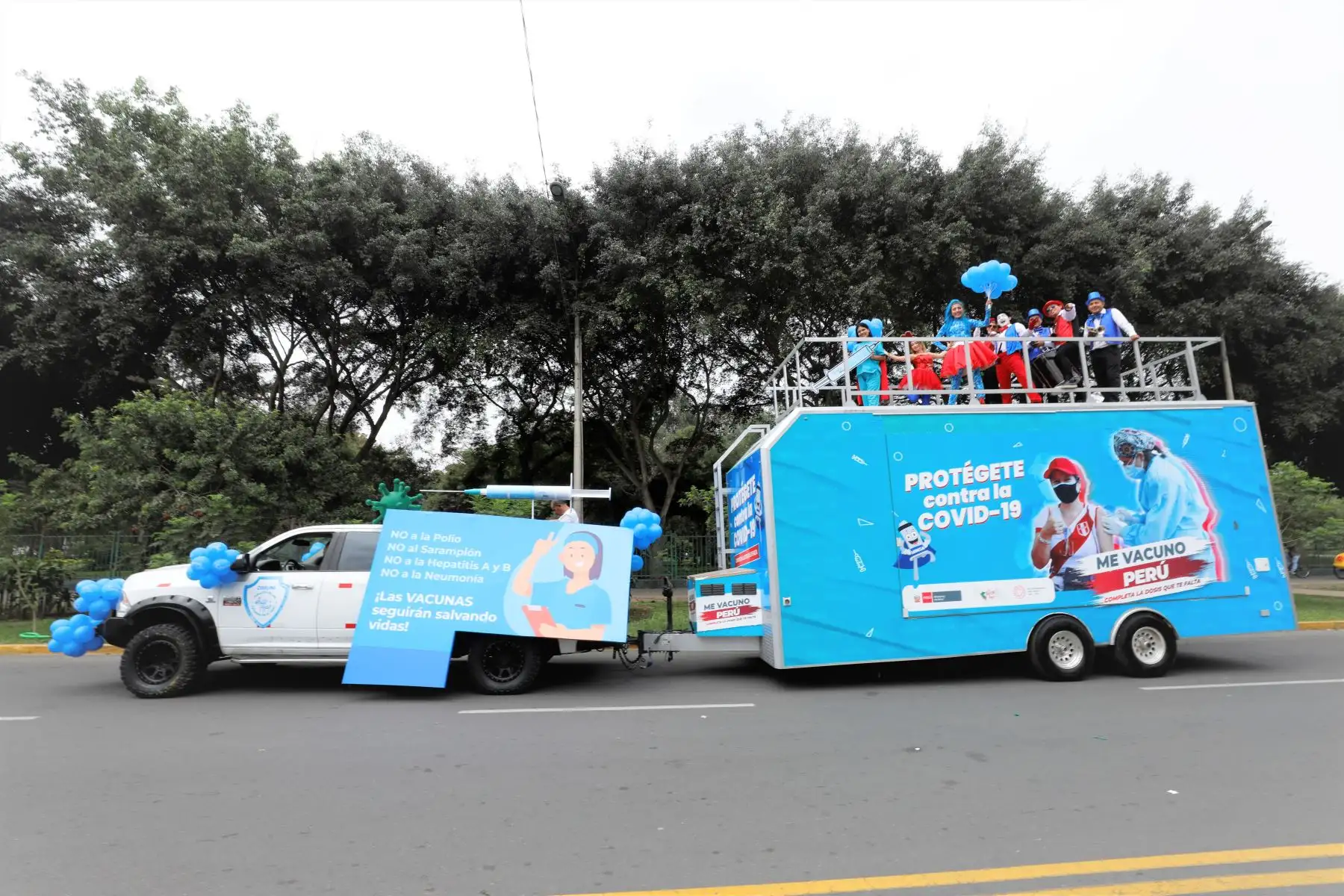 Con la participación de las autoridades del Instituto Nacional de Salud, se realizó desde el Campo de Marte de Jesús María el gran corso por la salud, iniciativa que busca sensibilizar a la población, sobre la importancia de cuidar la salud y evitar que las personas, puedan desarrollar enfermedades que pueden evitarse con un diagnóstico oportuno.
Foto: ANDINA/Difusión